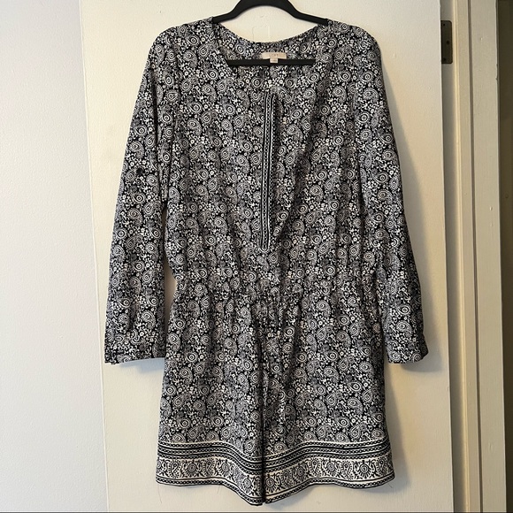 JCrew Romper Navy Blue Size 8 - Picture 1 of 4